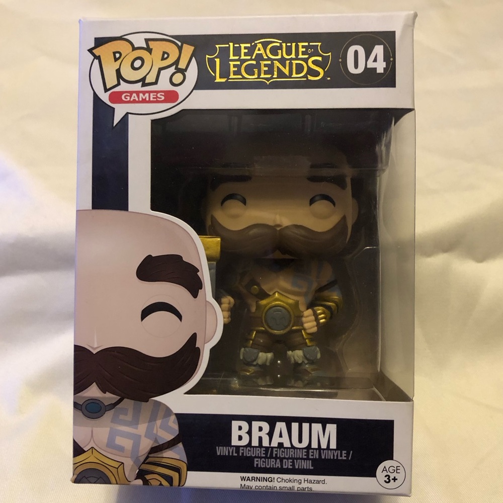 Pop! Games League of Legends 04 Braum FUNKO Vinyl Figure